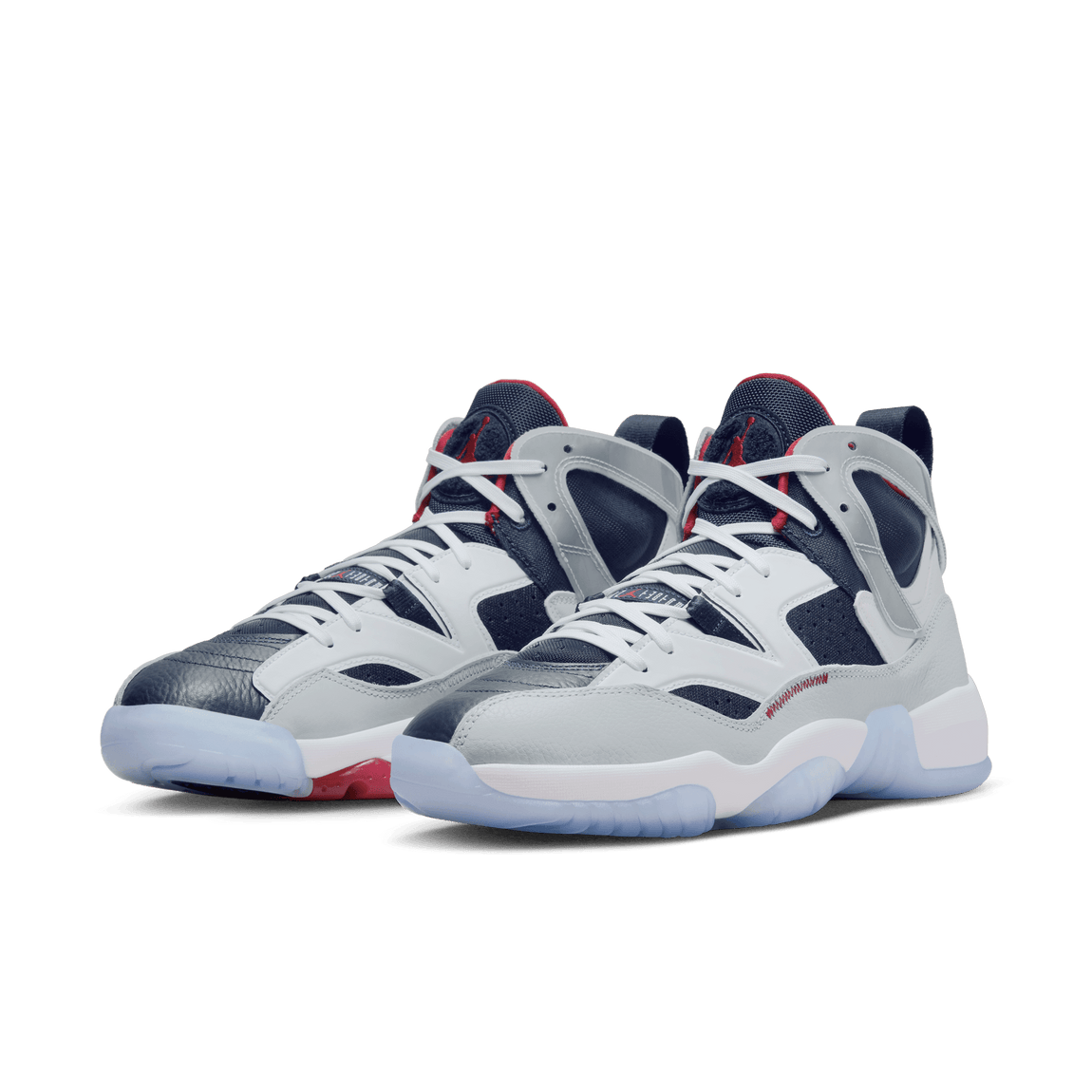 Jordan Jumpman Two Trey (White/Midnight Navy-University Red) - Jordan Jumpman Two Trey (White/Midnight Navy-University Red) - 