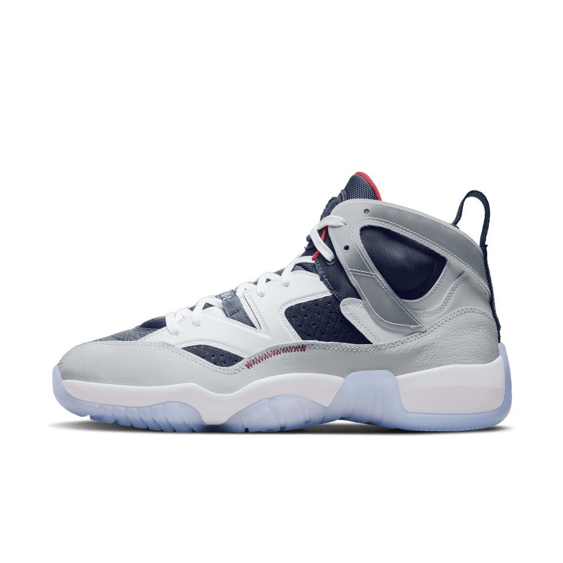 Jordan Jumpman Two Trey (White/Midnight Navy-University Red) - Jordan Jumpman Two Trey (White/Midnight Navy-University Red) - 