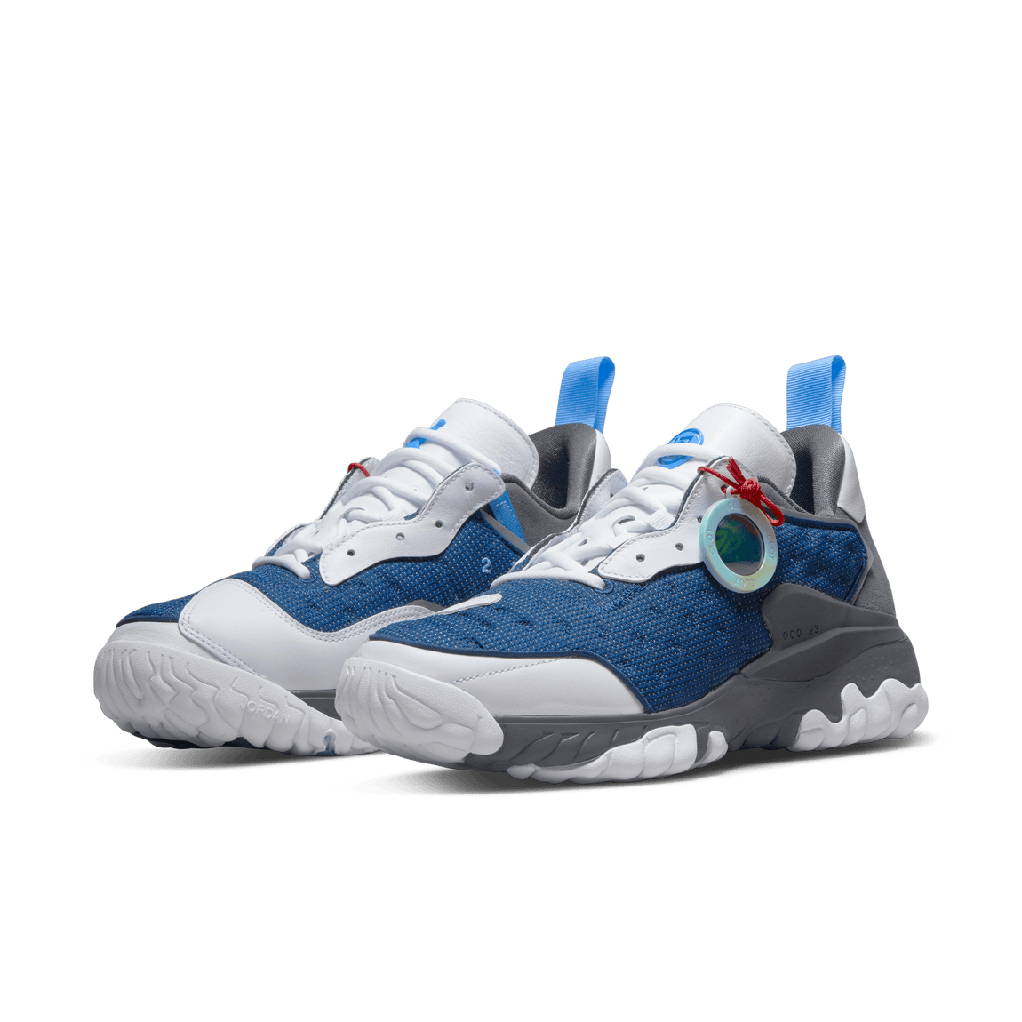 CLOT X Air Jordan Delta 2 SP (White/University Blue-Navy) - CLOT X Air Jordan Delta 2 SP (White/University Blue-Navy) - 