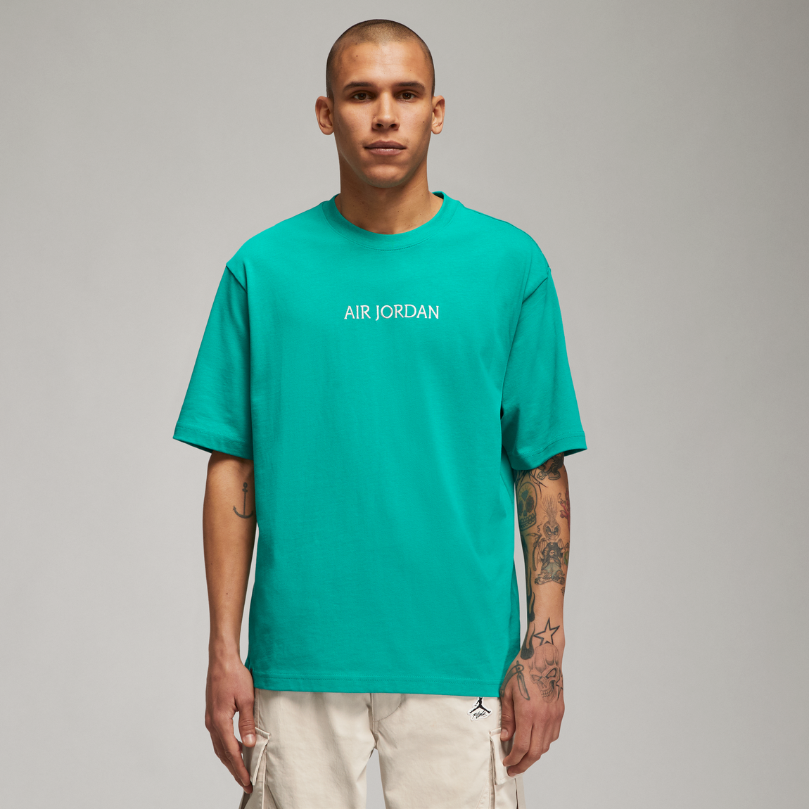 Jordan 'Air Jordan' Tee (New Emerald/Sail) - Jordan 'Air Jordan' Tee (New Emerald/Sail) - 