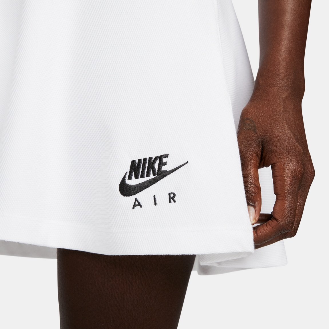 Buy Nike W NSW AIR PIQUE TOP BANDEAU - White/Black