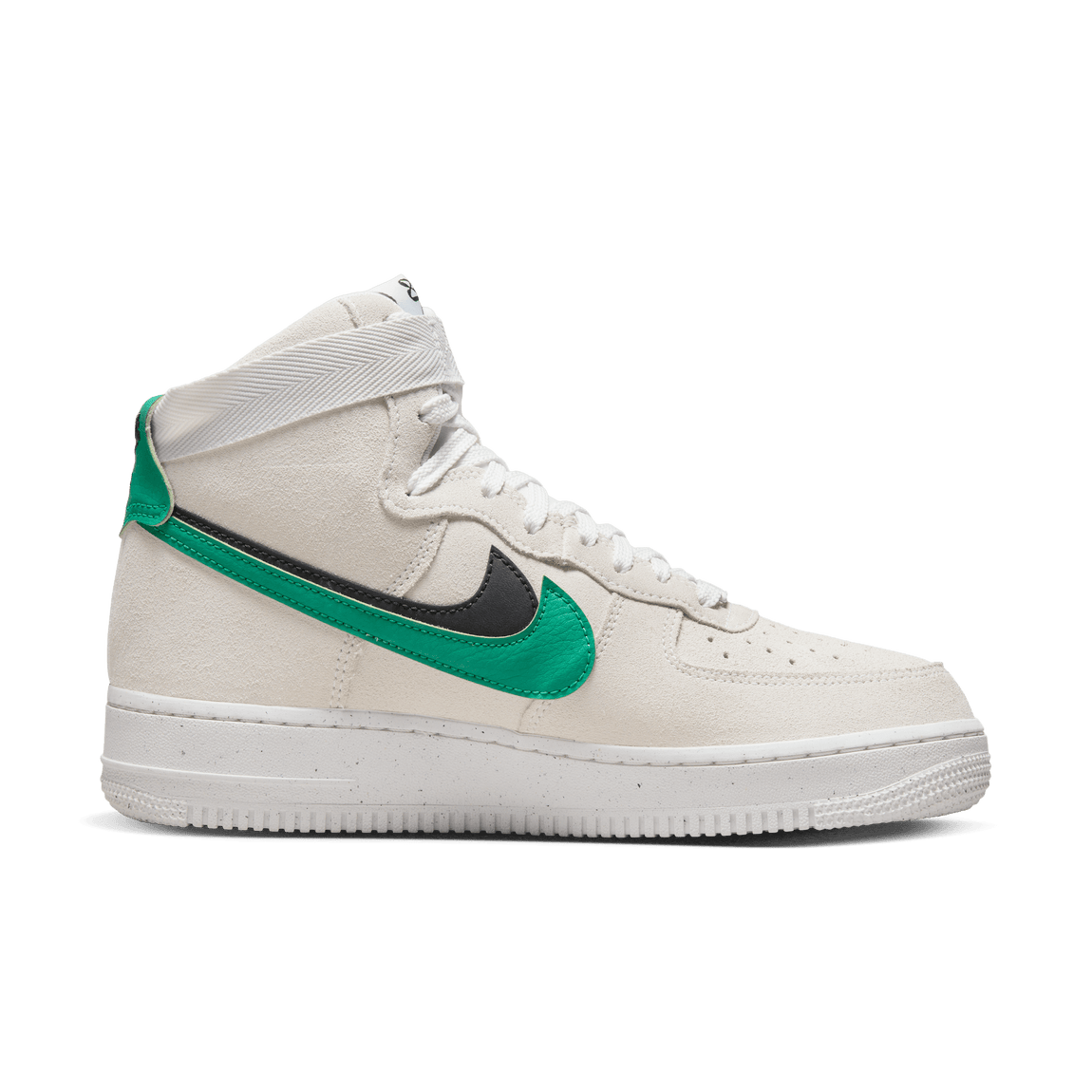 Nike Women's Air Force 1 High SE (Summit White/Neptune Green/Black-Sesame) - Nike Women's Air Force 1 High SE (Summit White/Neptune Green/Black-Sesame) - 