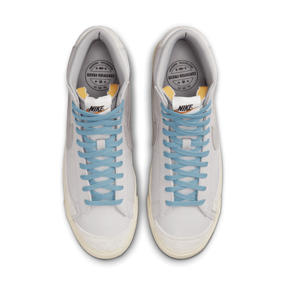 Nike Blazer Mid '77 Premium (Grey Fog/Light Smoke Grey) - Nike Blazer Mid '77 Premium (Grey Fog/Light Smoke Grey) - 