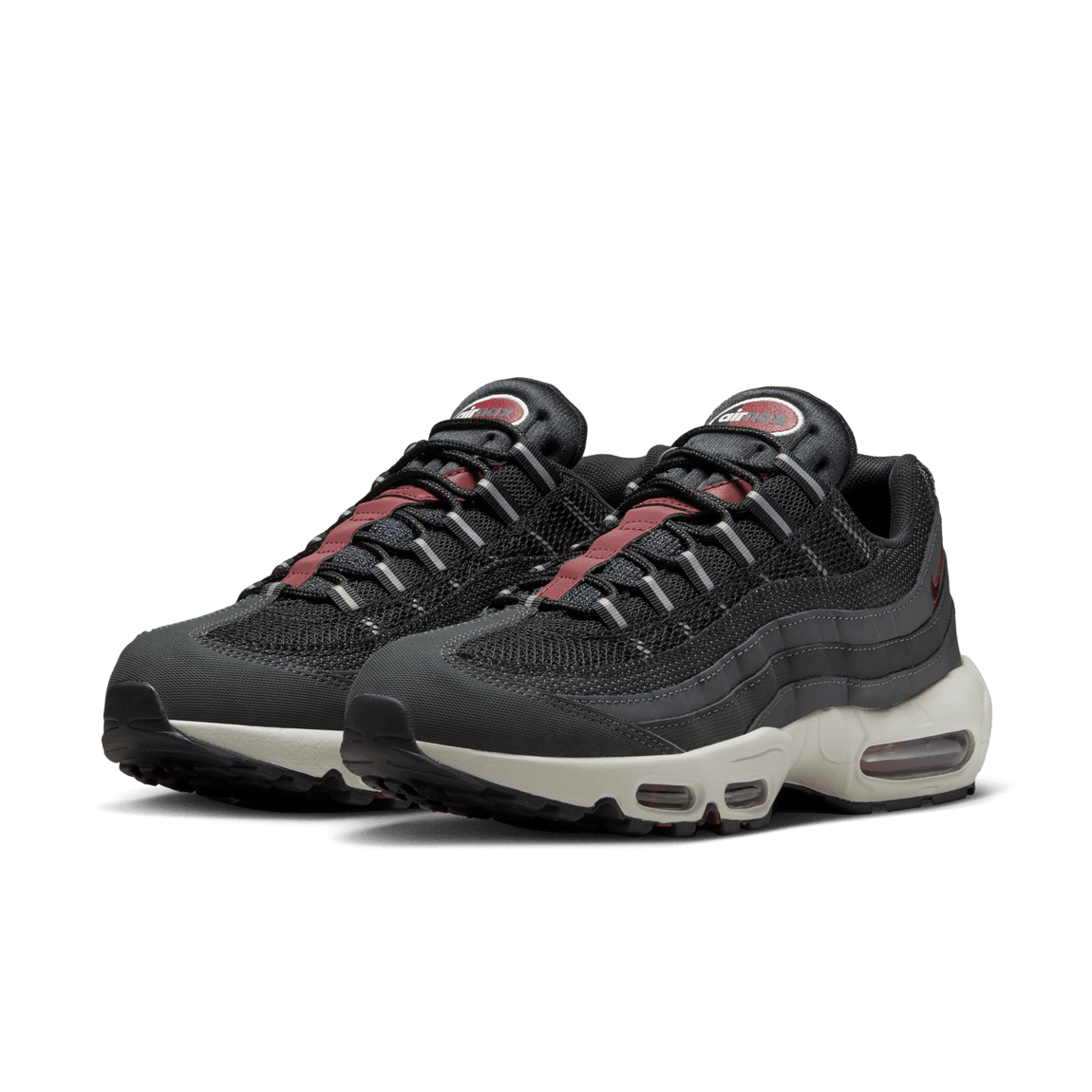 Nike Air Max 95 (Anthracite/Black/Team Red-Summit White) - Nike Air Max 95 (Anthracite/Black/Team Red-Summit White) - 