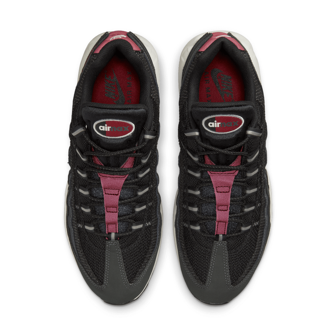 Nike Air Max 95 (Anthracite/Black/Team Red-Summit White) - Nike Air Max 95 (Anthracite/Black/Team Red-Summit White) - 