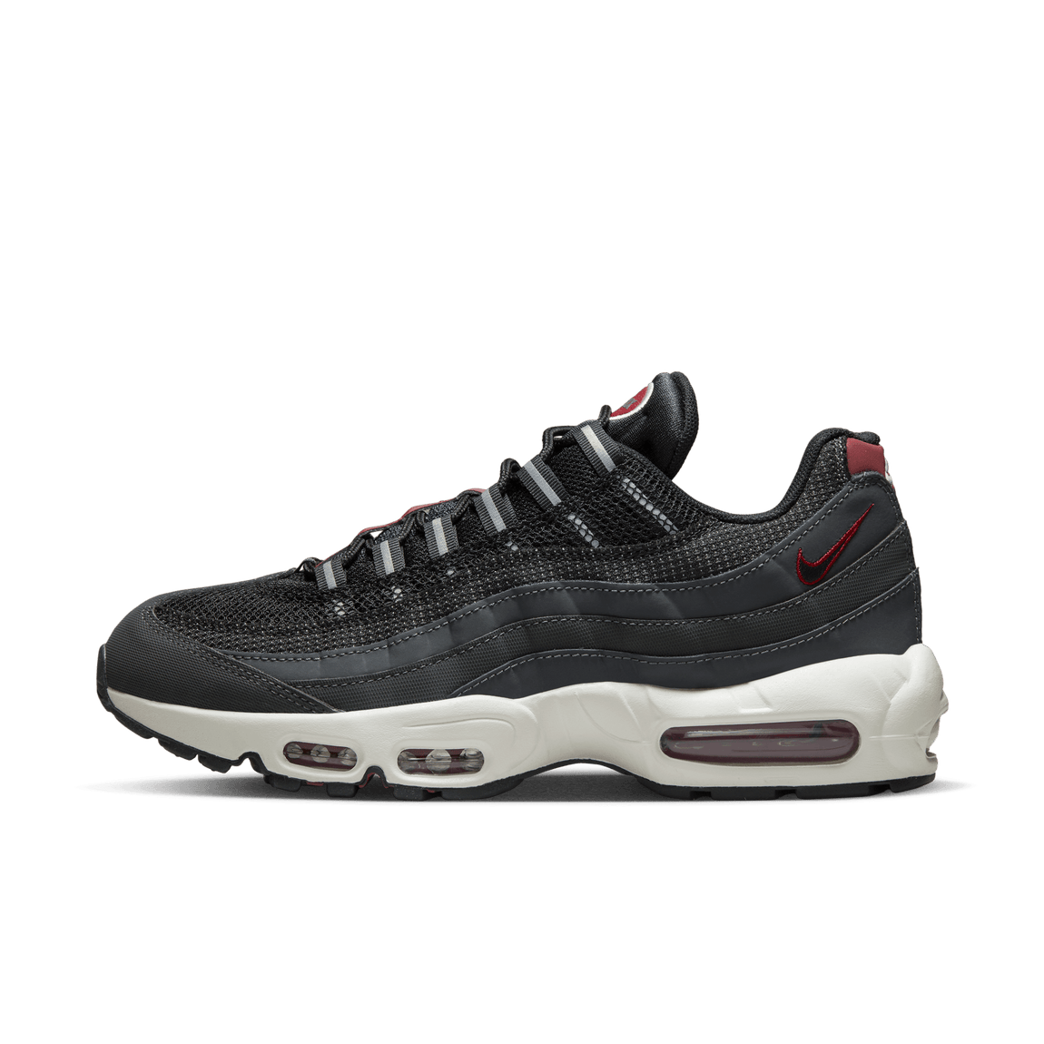 Nike Air Max 95 (Anthracite/Black/Team Red-Summit White) - Nike Air Max 95 (Anthracite/Black/Team Red-Summit White) - 