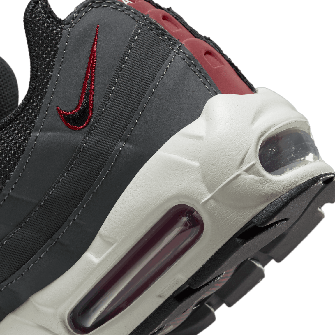 Nike Air Max 95 (Anthracite/Black/Team Red-Summit White) - Nike Air Max 95 (Anthracite/Black/Team Red-Summit White) - 