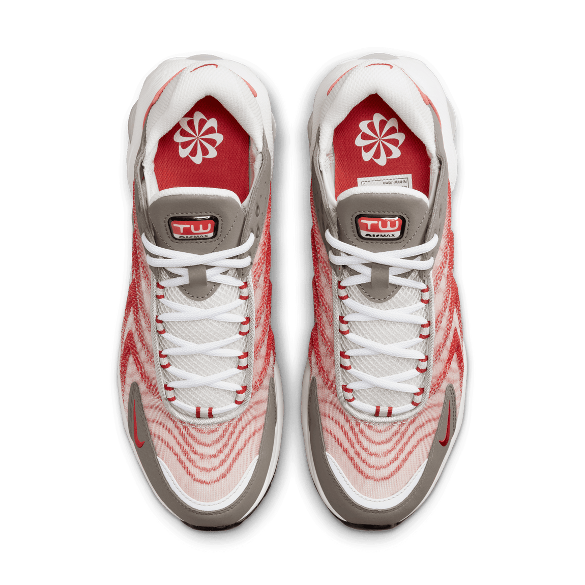 Nike Air Max TW (Light Bone/ Red Clay-Olive Grey) - Nike Air Max TW (Light Bone/ Red Clay-Olive Grey) - 