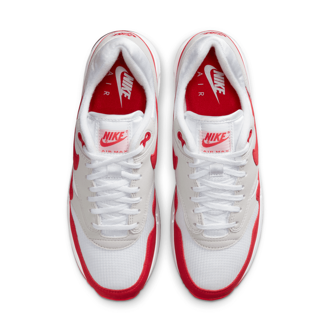 Nike Air Max 1 86 OG 'Big Bubble' (White/University Red/Light Neutral Grey) - Nike Air Max 1 86 OG 'Big Bubble' (White/University Red/Light Neutral Grey) - 