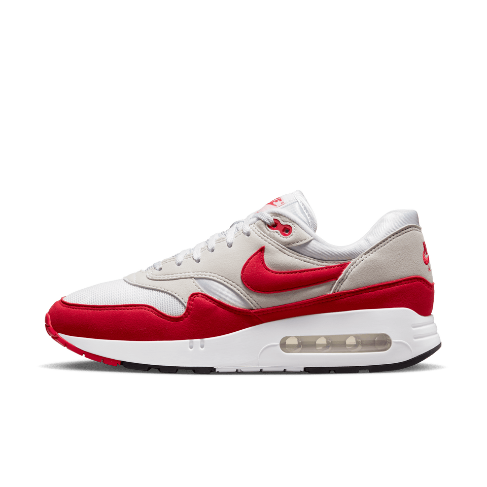 Nike Air Max 1 86 OG 'Big Bubble' (White/University Red/Light Neutral Grey) - OCTOBER 2022 SALE