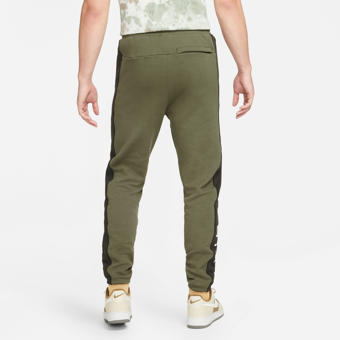 Nike Sportswear Air Joggers (Medium Olive/Sequoia-White) - Nike Sportswear Air Joggers (Medium Olive/Sequoia-White) - 