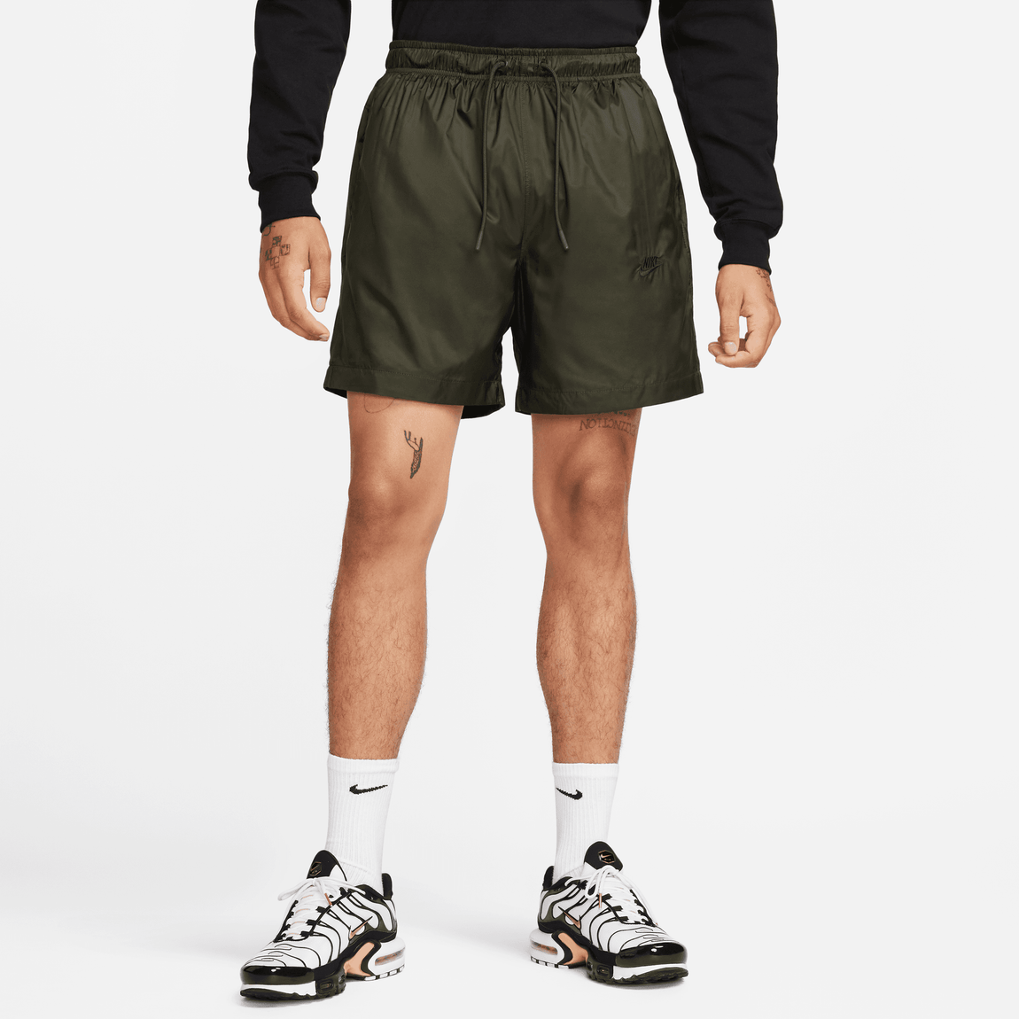 Nike Sportswear Tech Pack Woven Shorts (Sequoia/Iron Grey-Black) - Nike Sportswear Tech Pack Woven Shorts (Sequoia/Iron Grey-Black) - 