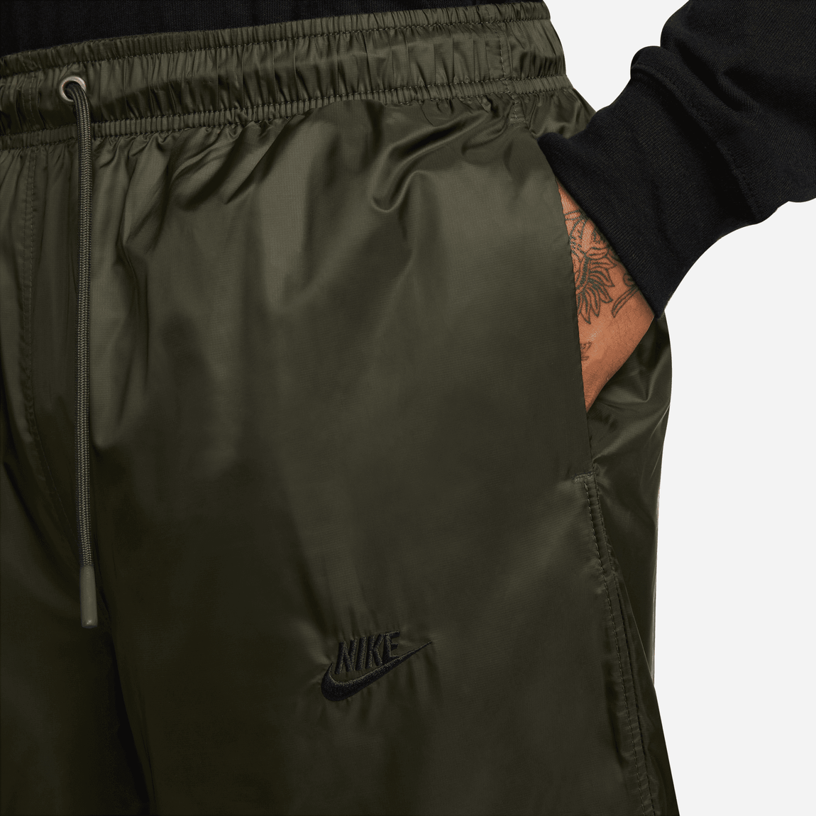 Nike Sportswear Tech Pack Woven Shorts (Sequoia/Iron Grey-Black) - Nike Sportswear Tech Pack Woven Shorts (Sequoia/Iron Grey-Black) - 