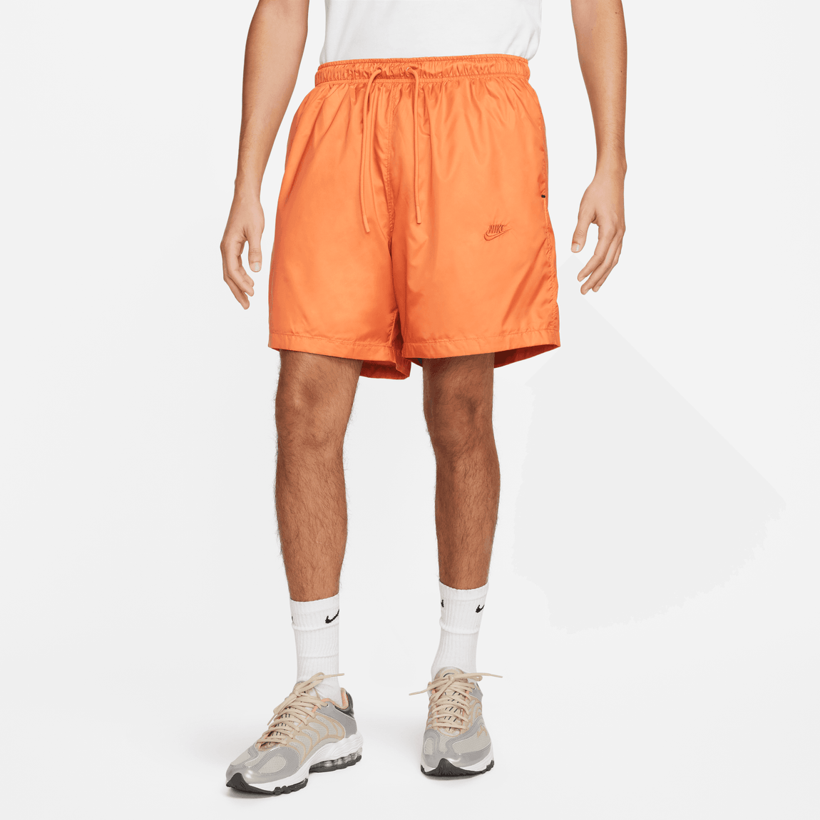 Nike Sportswear Tech Pack Woven Shorts (Hot Curry/Mars Stone-Sport Spice) - Nike Sportswear Tech Pack Woven Shorts (Hot Curry/Mars Stone-Sport Spice) - 