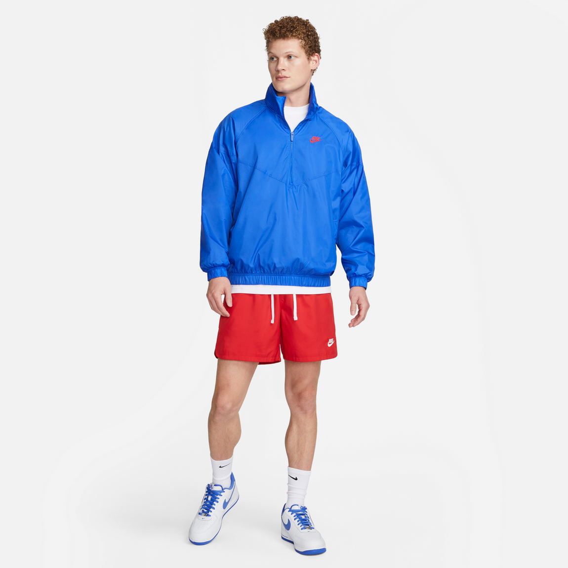 Nike Sportswear Windrunner Jacket (Hyper Royal/University Red) - Nike Sportswear Windrunner Jacket (Hyper Royal/University Red) - 