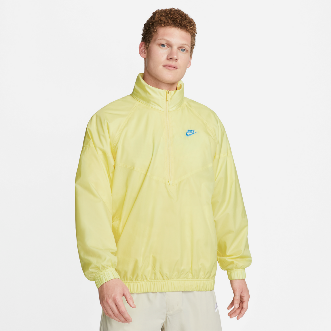 Nike Sportswear Windrunner Jacket (Lemon Chiffon/ University Blue) - Nike Sportswear Windrunner Jacket (Lemon Chiffon/ University Blue) - 