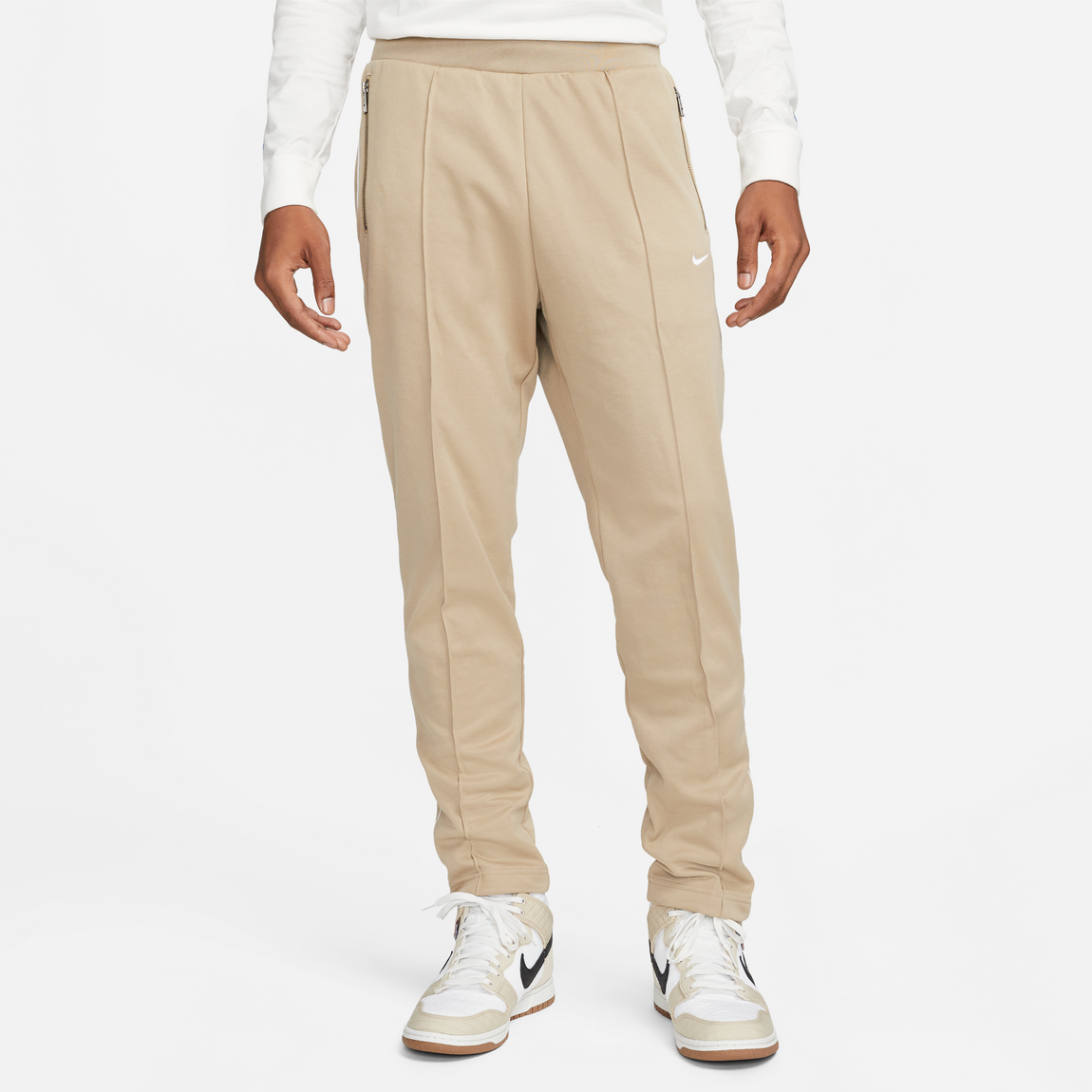 Nike Sportswear Pants (Khaki/White) - Nike Sportswear Pants (Khaki/White) - 