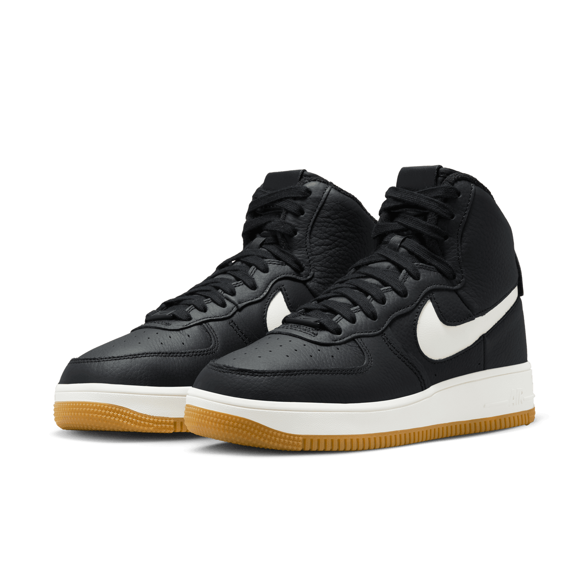 Nike Women's Air Force 1 Sculpt (Black/Sail-Gum Medium Brown) - Nike Women's Air Force 1 Sculpt (Black/Sail-Gum Medium Brown) - 