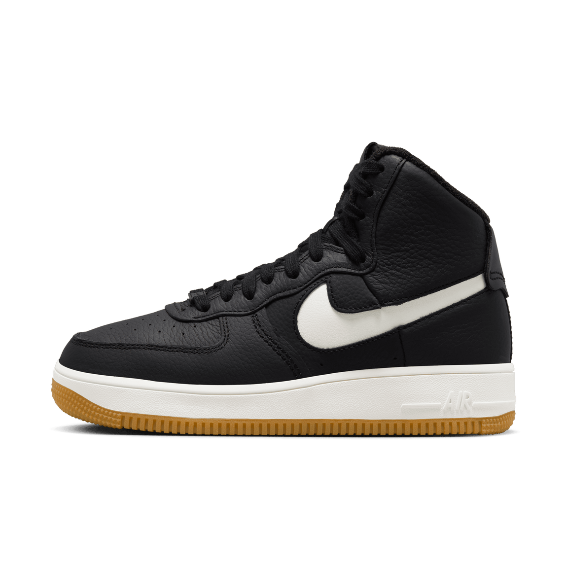 Nike Women's Air Force 1 Sculpt (Black/Sail-Gum Medium Brown) – Centre