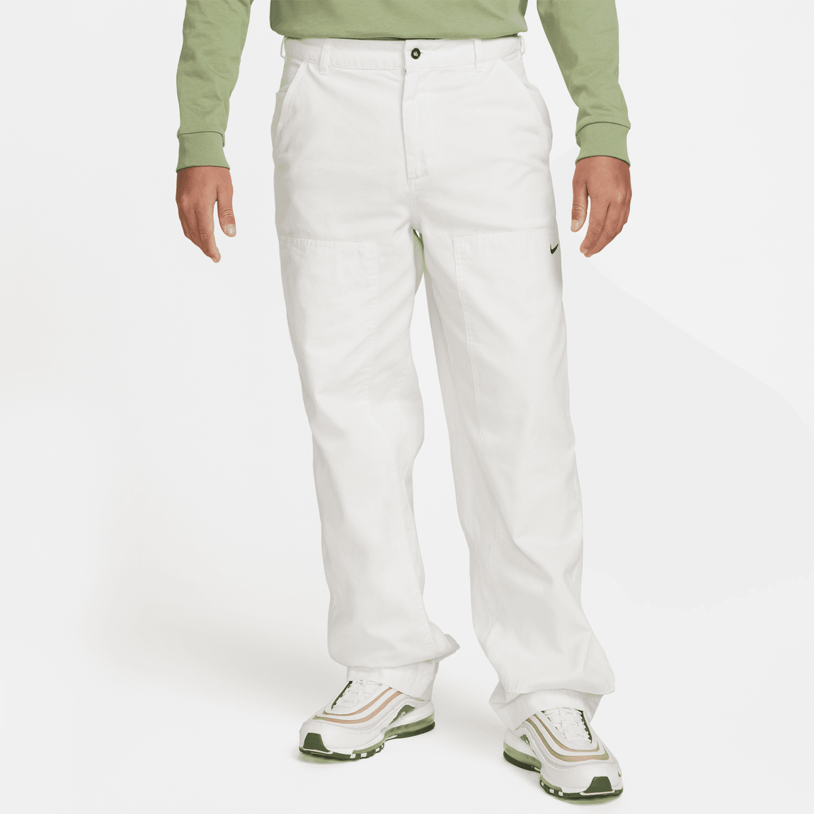 Nike Life Double-Panel Pants (Phantom/Black) - Nike Life Double-Panel Pants (Phantom/Black) - 