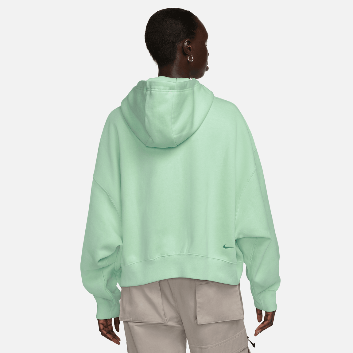 Nike Women's ACG Therma-Fit Pullover Hoodie (Mint Foam/Light Magenta) - Nike Women's ACG Therma-Fit Pullover Hoodie (Mint Foam/Light Magenta) - 