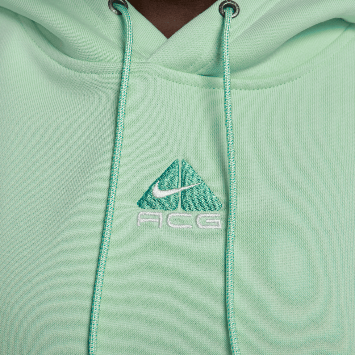 Nike Women's ACG Therma-Fit Pullover Hoodie (Mint Foam/Light Magenta) - Nike Women's ACG Therma-Fit Pullover Hoodie (Mint Foam/Light Magenta) - 