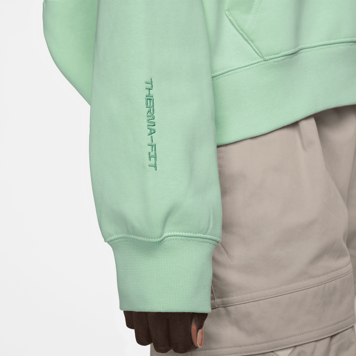 Nike Women's ACG Therma-Fit Pullover Hoodie (Mint Foam/Light Magenta) - Nike Women's ACG Therma-Fit Pullover Hoodie (Mint Foam/Light Magenta) - 