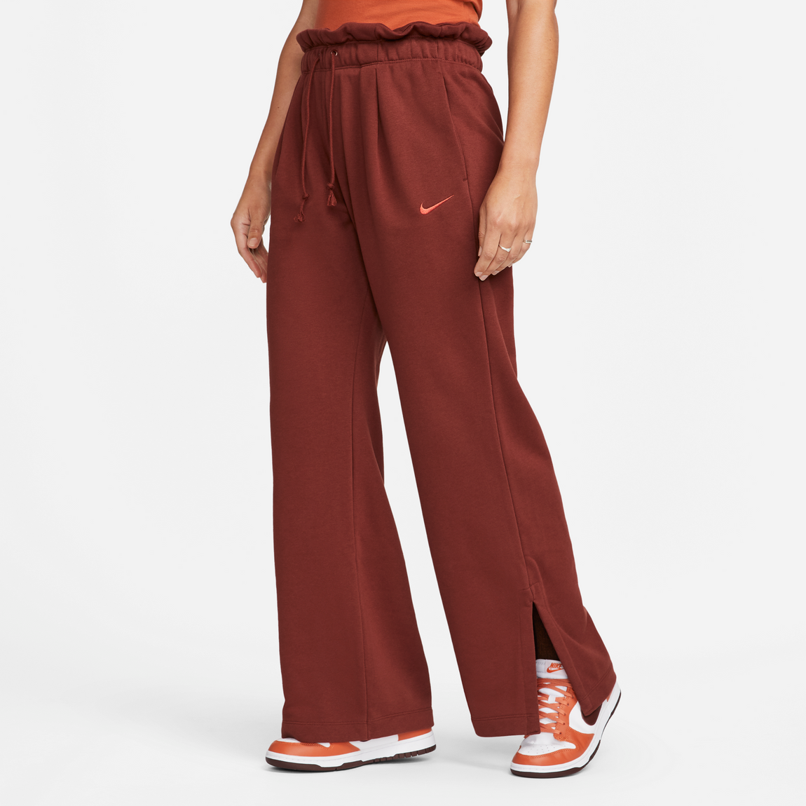 Nike Sportswear Women's Everyday Modern Pants (Oxen Brown/Cinnabar) - Nike Sportswear Women's Everyday Modern Pants (Oxen Brown/Cinnabar) - 