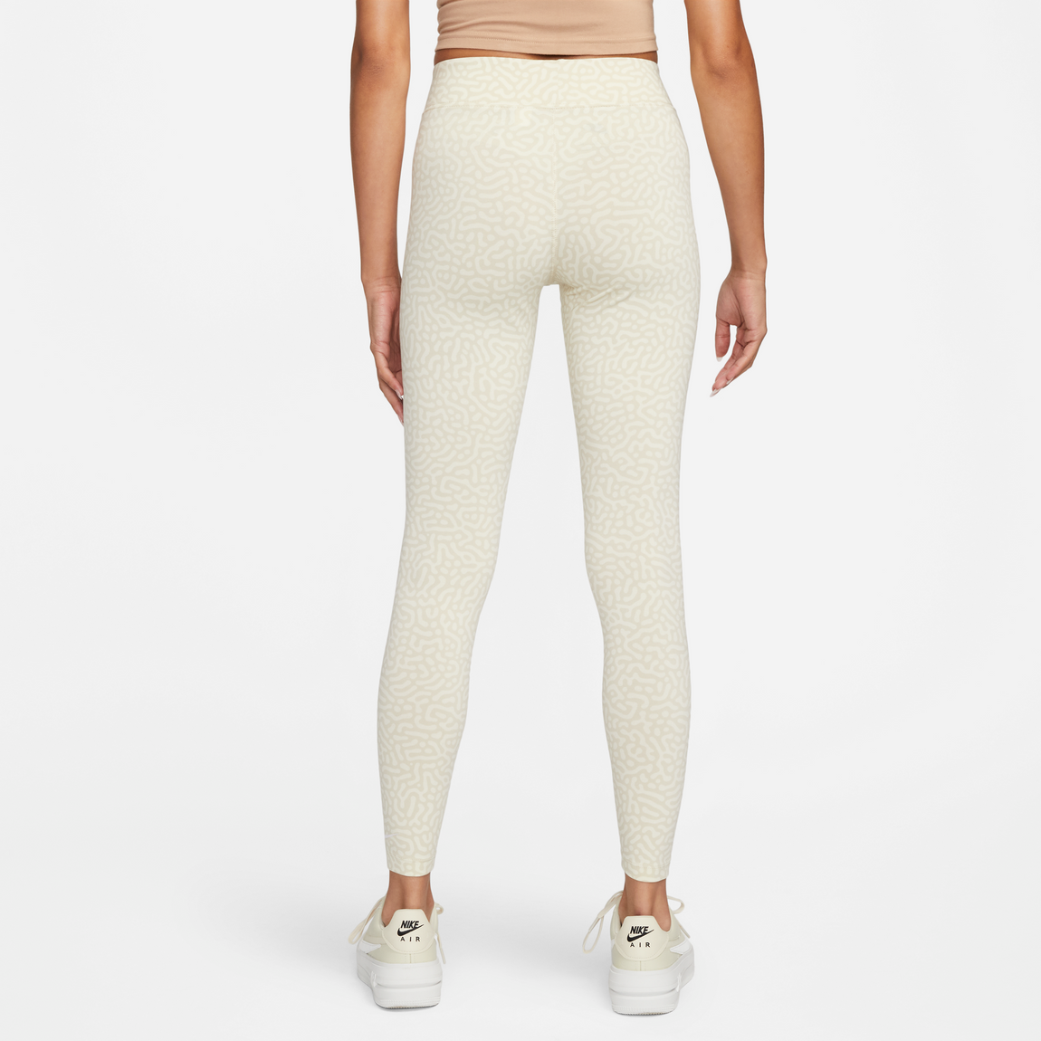 Nike Sportswear Women's Sport Shine Leggings (Rattan/White) - Nike Sportswear Women's Sport Shine Leggings (Rattan/White) - 