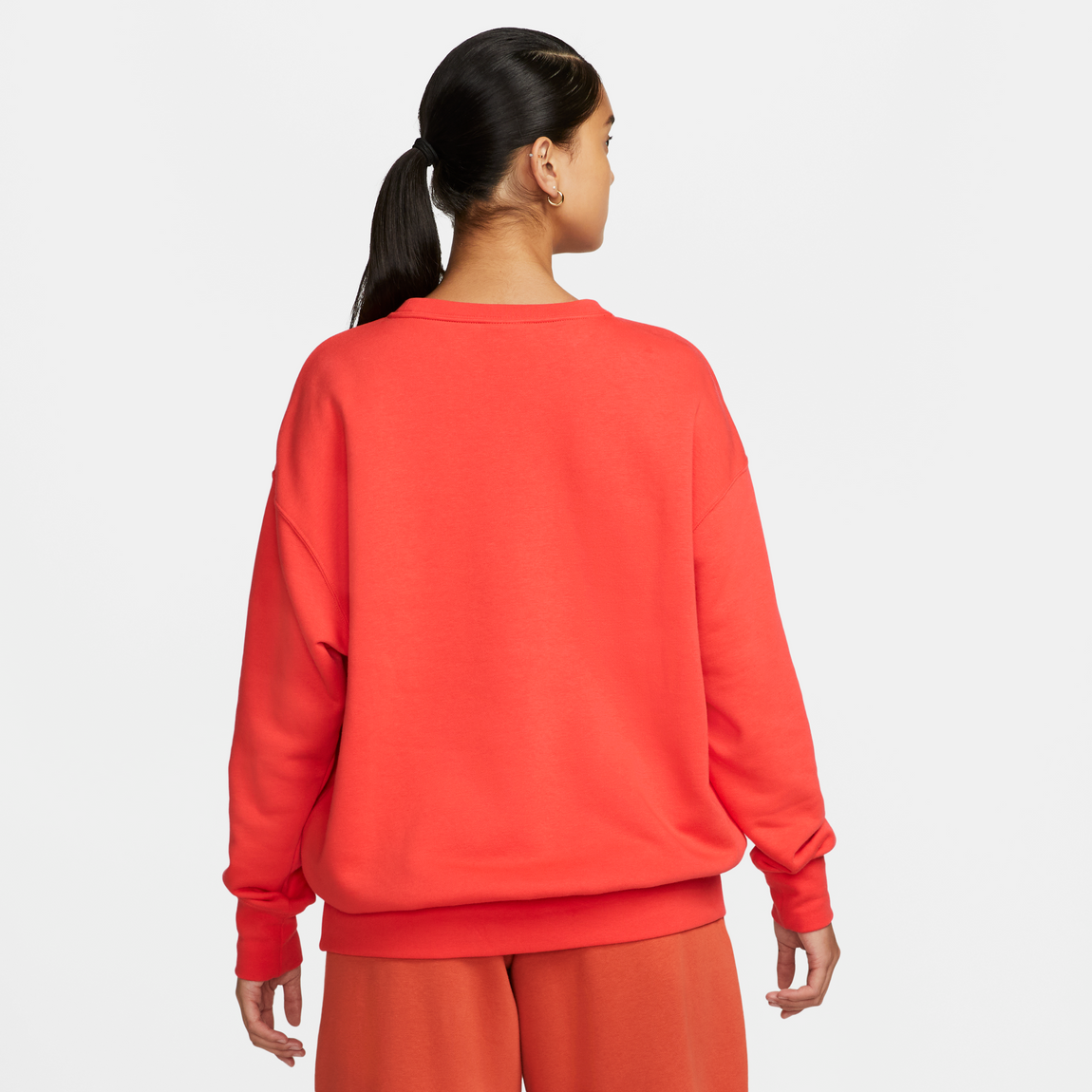 Nike Air Women's Sweatshirt (Light Crimson/Oxen Brown) - Nike Air Women's Sweatshirt (Light Crimson/Oxen Brown) - 