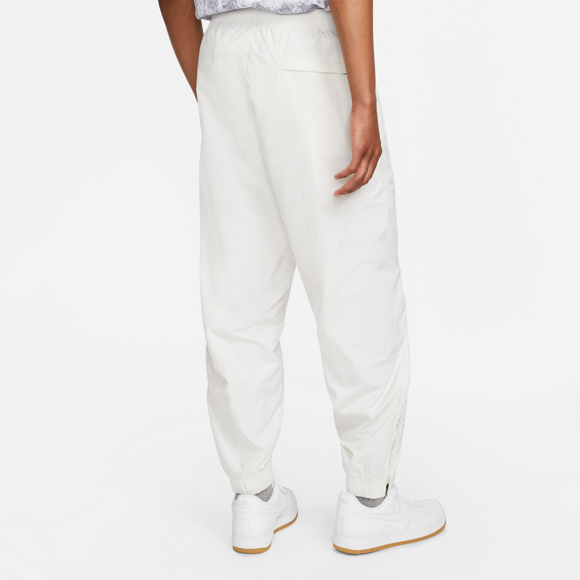 Nike Sportswear Solo Swoosh Woven Pants (Phantom/White) - Nike Sportswear Solo Swoosh Woven Pants (Phantom/White) - 