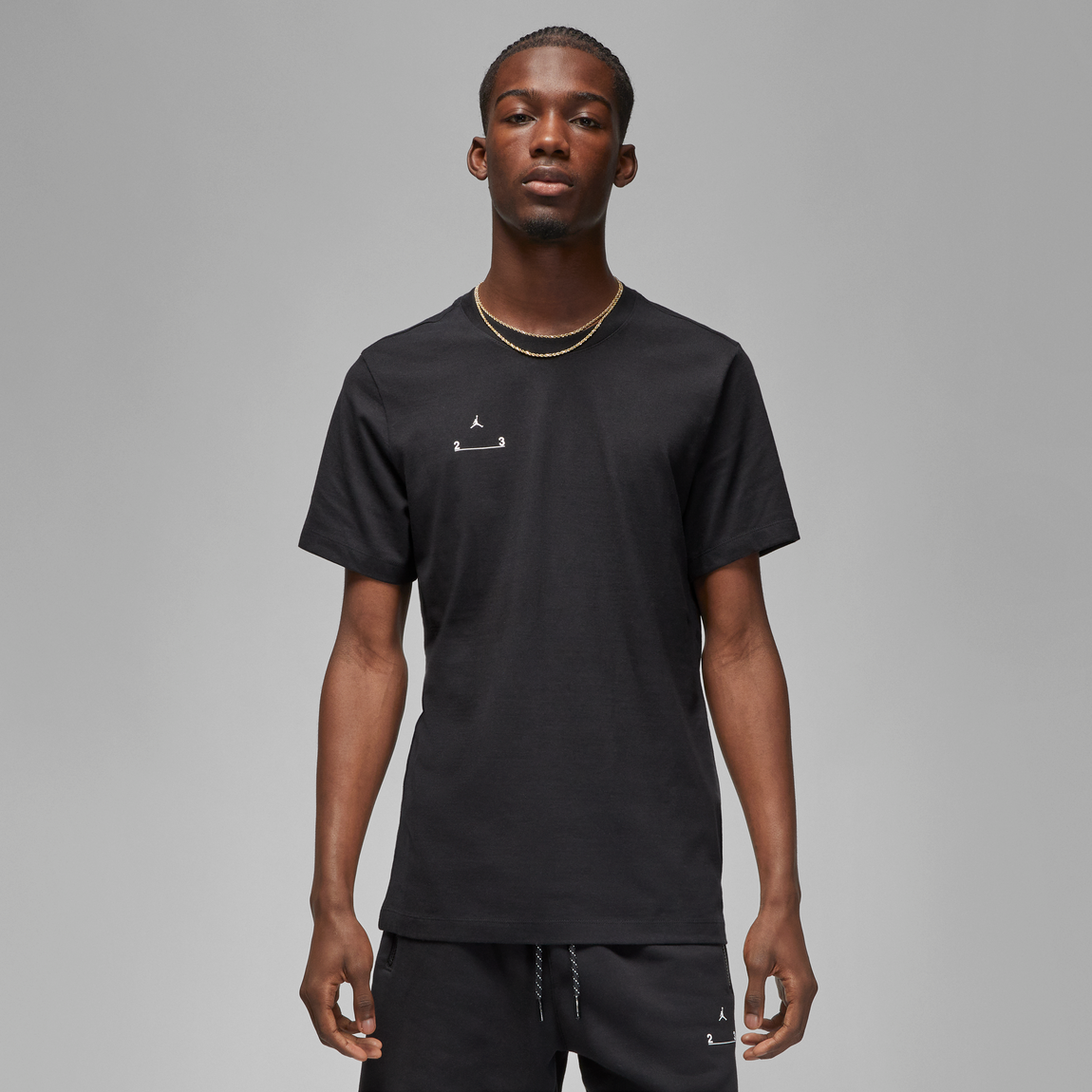Jordan 23 Engineered Tee (Black/White) - Jordan 23 Engineered Tee (Black/White) - 