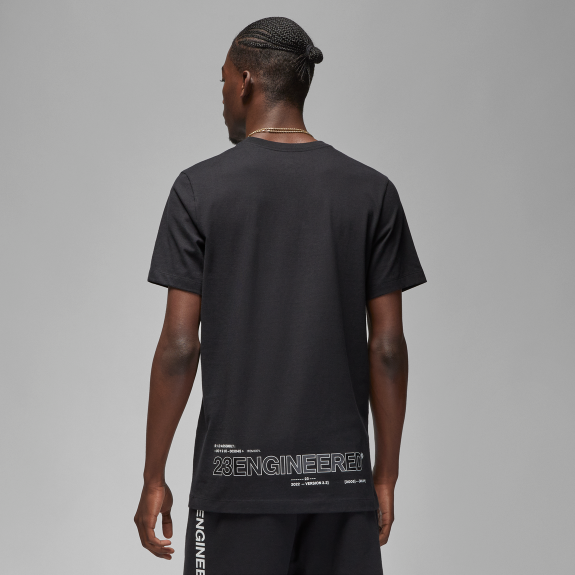 Jordan 23 Engineered T-Shirt (Black/White) - Jordan 23 Engineered T-Shirt (Black/White) - 