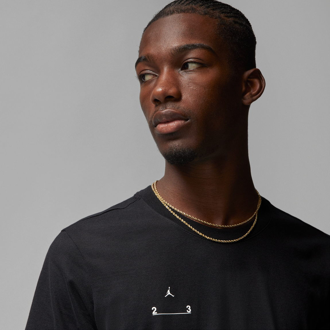 Jordan 23 Engineered Tee (Black/White) - Jordan 23 Engineered Tee (Black/White) - 