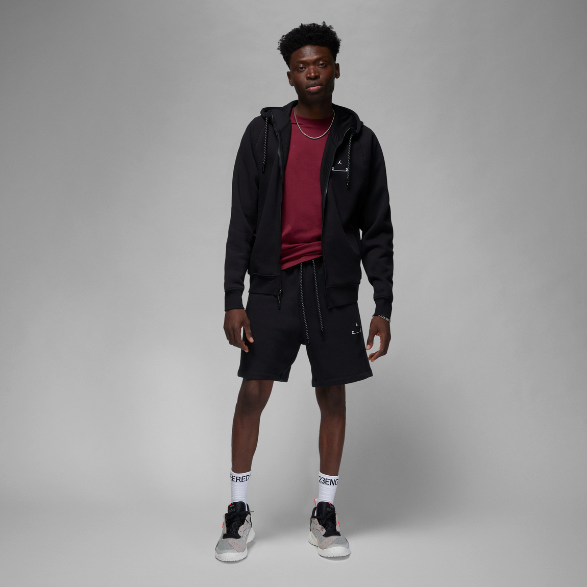 Jordan 23 Engineered Tee (Cherrywood Red/Black) - Jordan 23 Engineered Tee (Cherrywood Red/Black) - 