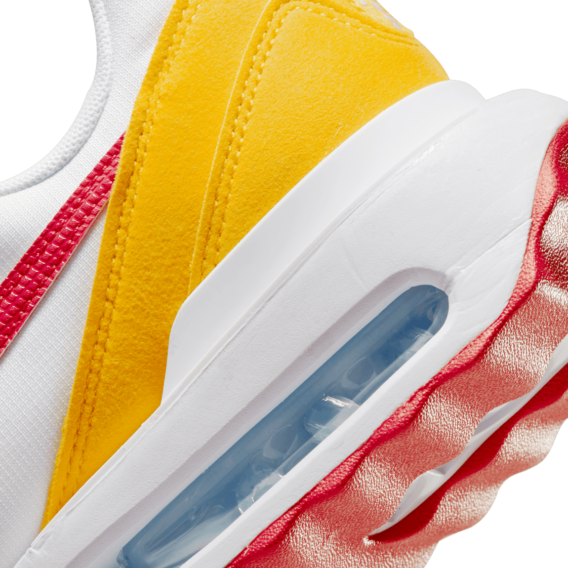 Nike Air Max Dawn (Vivid Sulfur/Siren Red/Summit White) - Nike Air Max Dawn (Vivid Sulfur/Siren Red/Summit White) - 