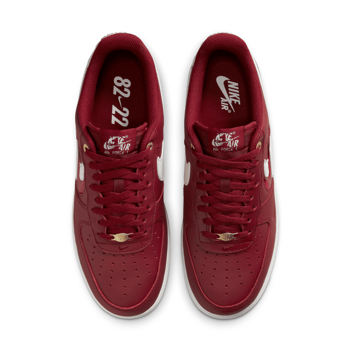Nike Air Force 1 '07 Premium (Team Red/Sail-Gym Red) - Nike Air Force 1 '07 Premium (Team Red/Sail-Gym Red) - 