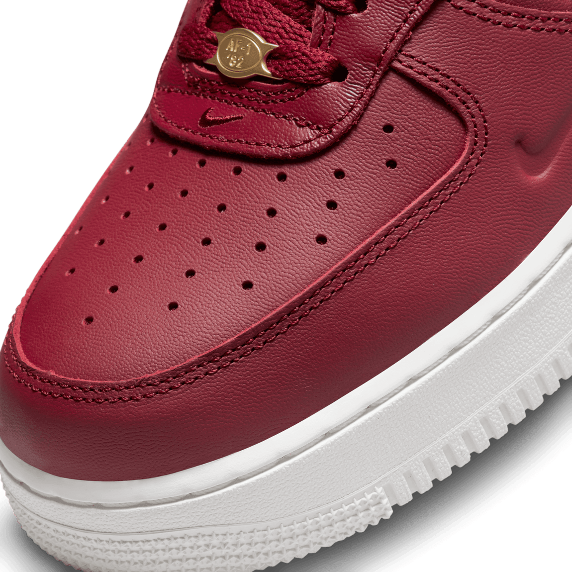 Nike Air Force 1 '07 Premium (Team Red/Sail-Gym Red) - Nike Air Force 1 '07 Premium (Team Red/Sail-Gym Red) - 