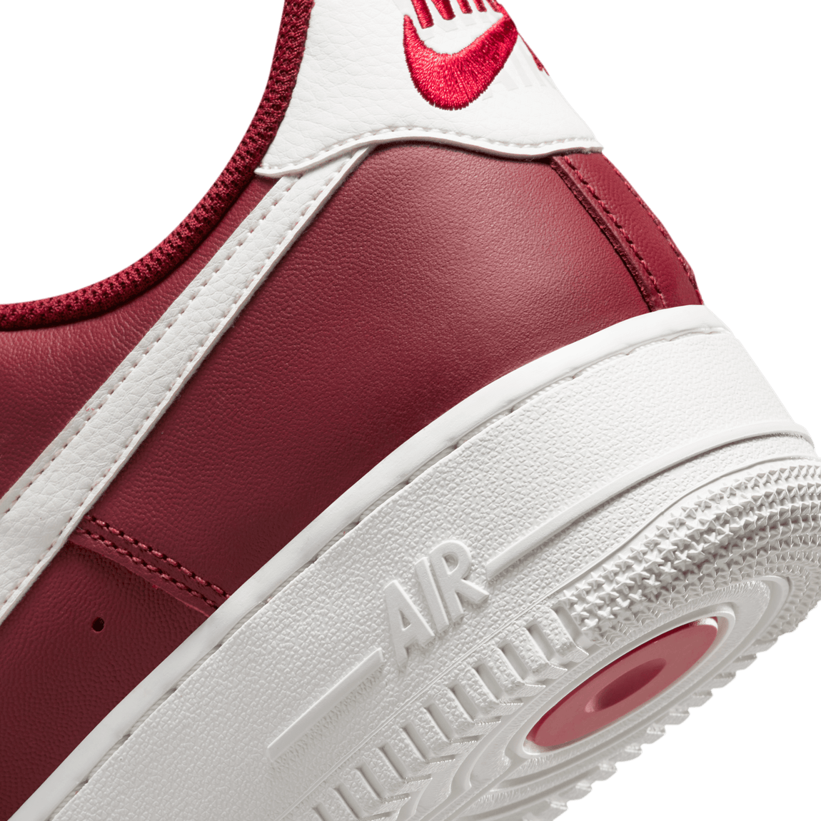 Nike Air Force 1 '07 Premium (Team Red/Sail-Gym Red) - Nike Air Force 1 '07 Premium (Team Red/Sail-Gym Red) - 