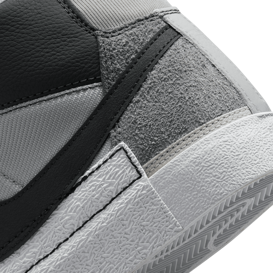 Nike Blazer Mid Pro Club (Lt. Smoke Grey/Black-Smoke Grey) - Nike Blazer Mid Pro Club (Lt. Smoke Grey/Black-Smoke Grey) - 