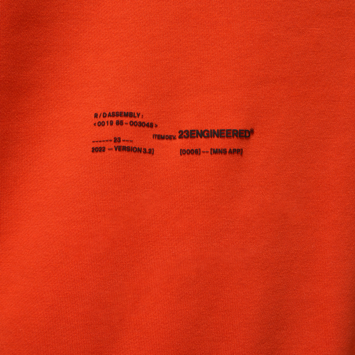 Jordan 23 Engineered Fleece Pullover Hoodie (Team Orange/Habanero Red-Black) - Jordan 23 Engineered Fleece Pullover Hoodie (Team Orange/Habanero Red-Black) - 