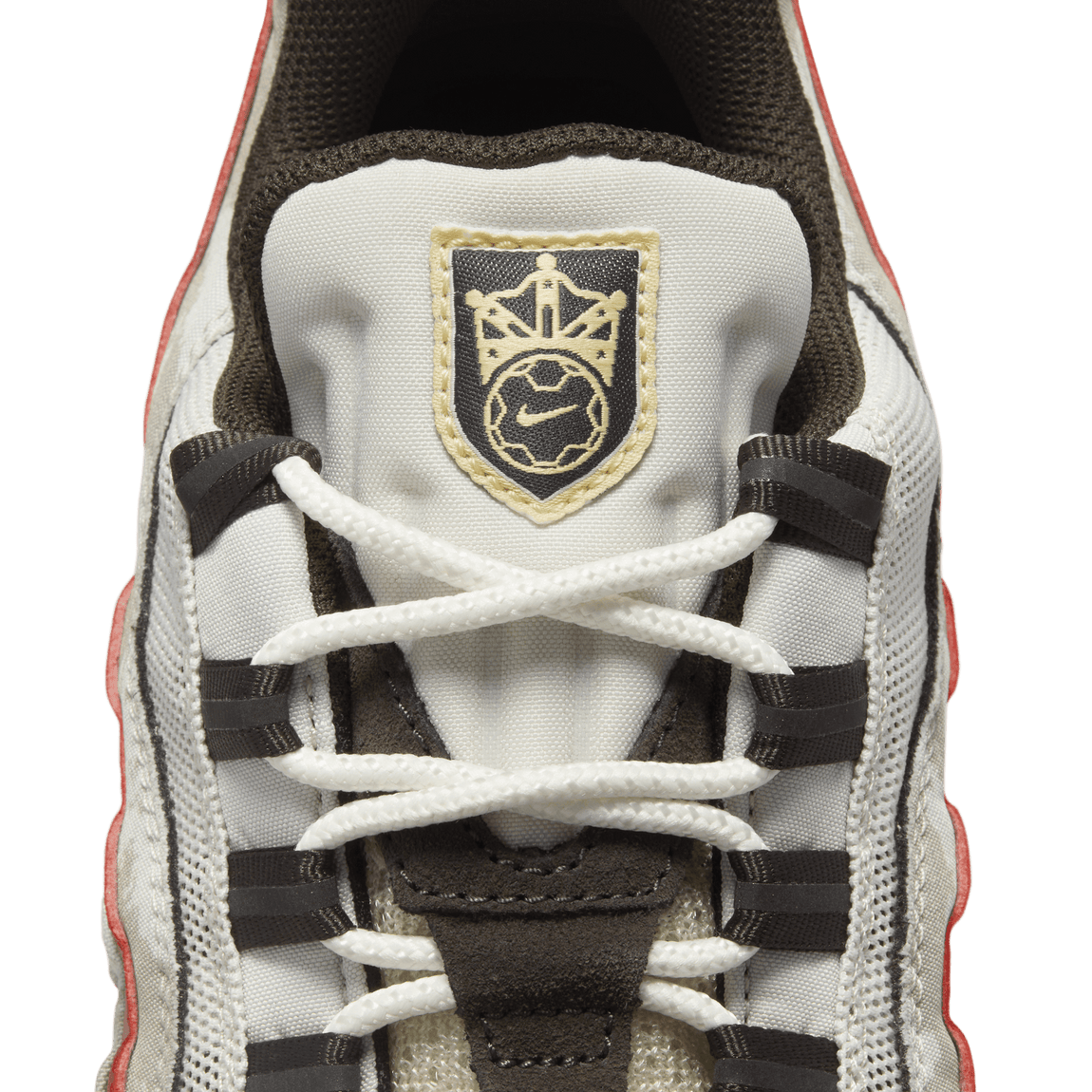 Nike Air Max 95 (Light Bone/Summit White-Khaki-Dune Red) - Nike Air Max 95 (Light Bone/Summit White-Khaki-Dune Red) - 