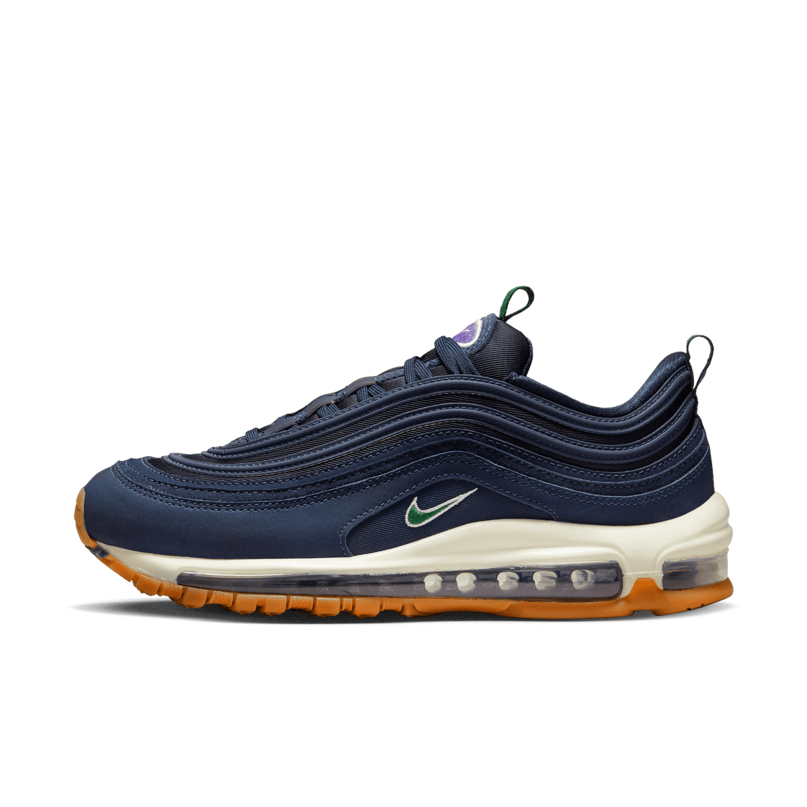 Nike Women's Air Max 97 QS (Obsidian/Gorge Green/Midnight Navy-Sail) - Nike Women's Air Max 97 QS (Obsidian/Gorge Green/Midnight Navy-Sail) - 