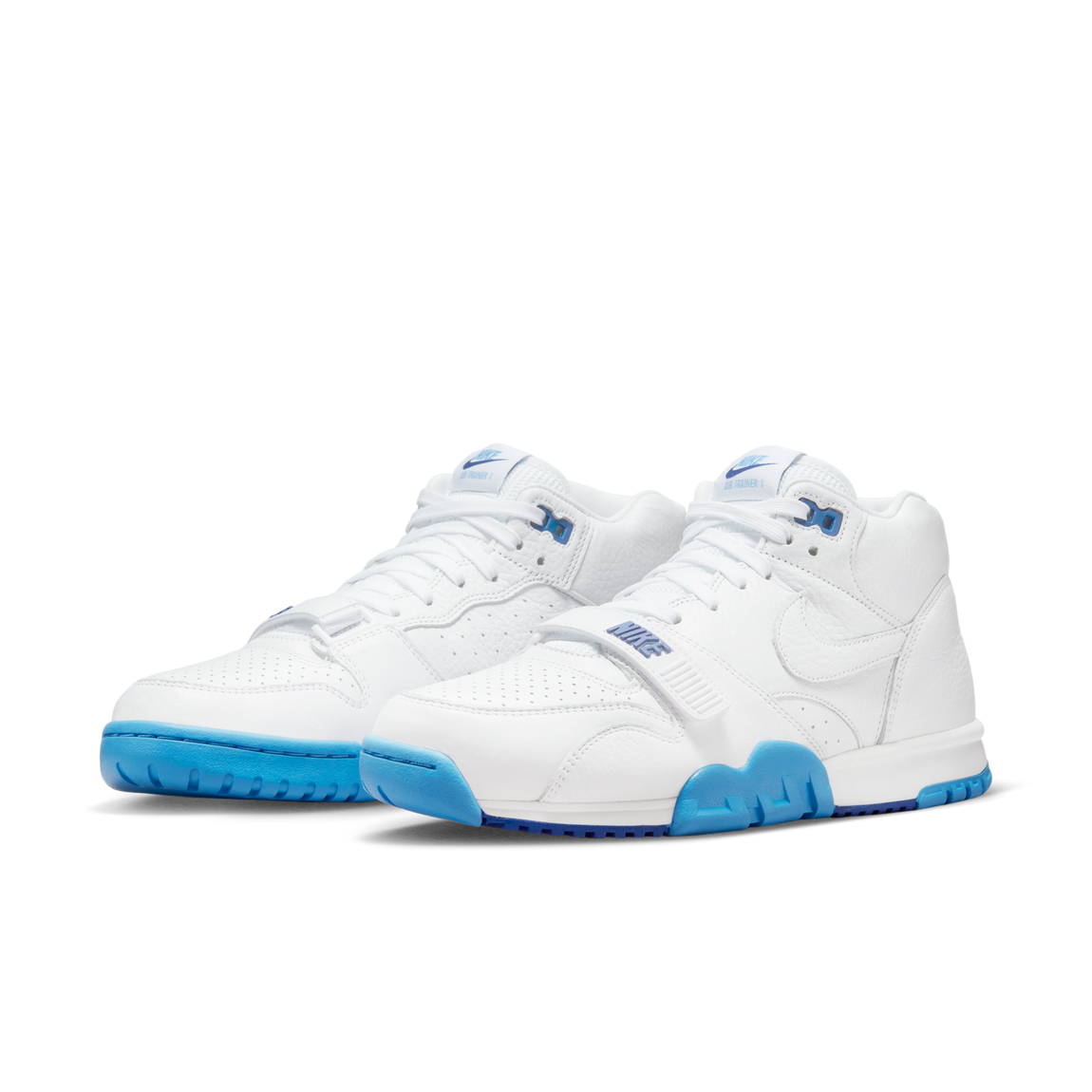 Nike Air Trainer 1 (White/White-University Blue-Old Royal) - Nike Air Trainer 1 (White/White-University Blue-Old Royal) - 