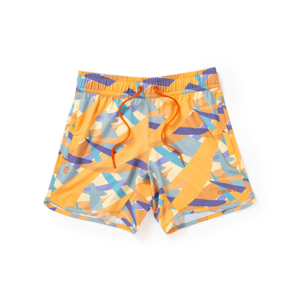 Centre Recreation Shorts (Sherbet Abstract) - july 2022 sale