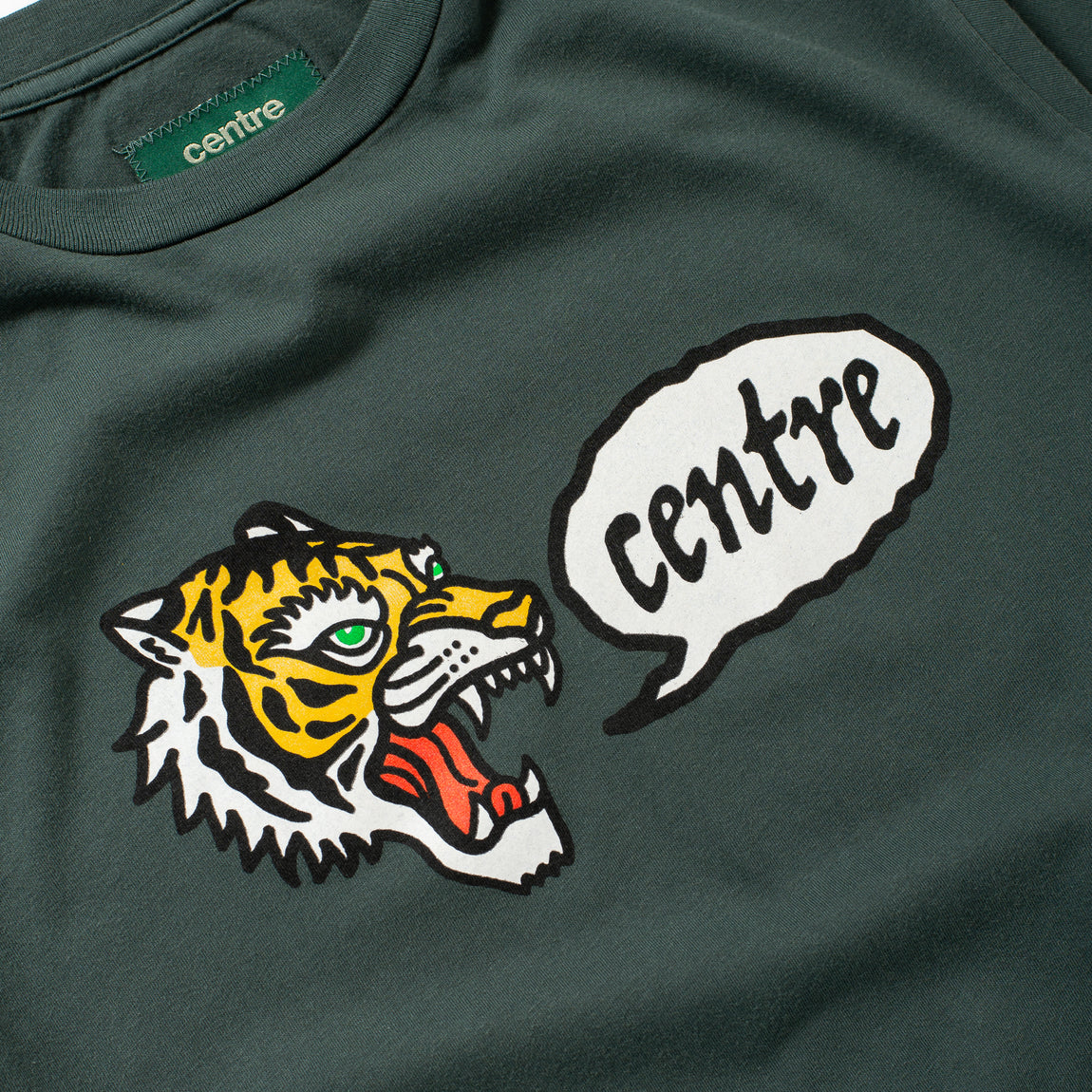Centre Stripes Earned Tee (Deep Sea) - Centre Stripes Earned Tee (Deep Sea) - 