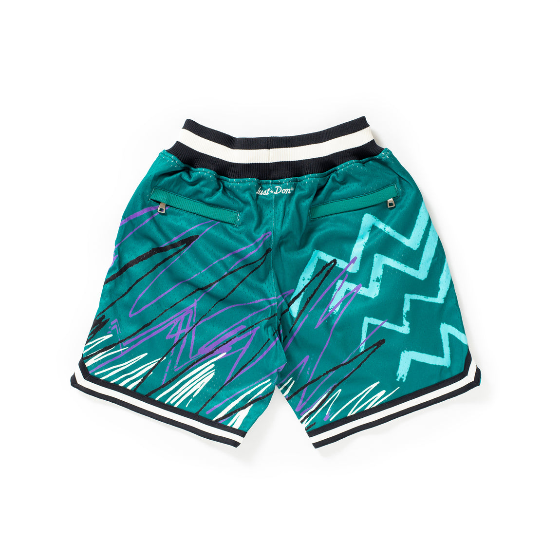 Mitchell & Ness X Just Don Seattle Mariners Championship Shorts (Green) - Mitchell & Ness X Just Don Seattle Mariners Championship Shorts (Green) - 