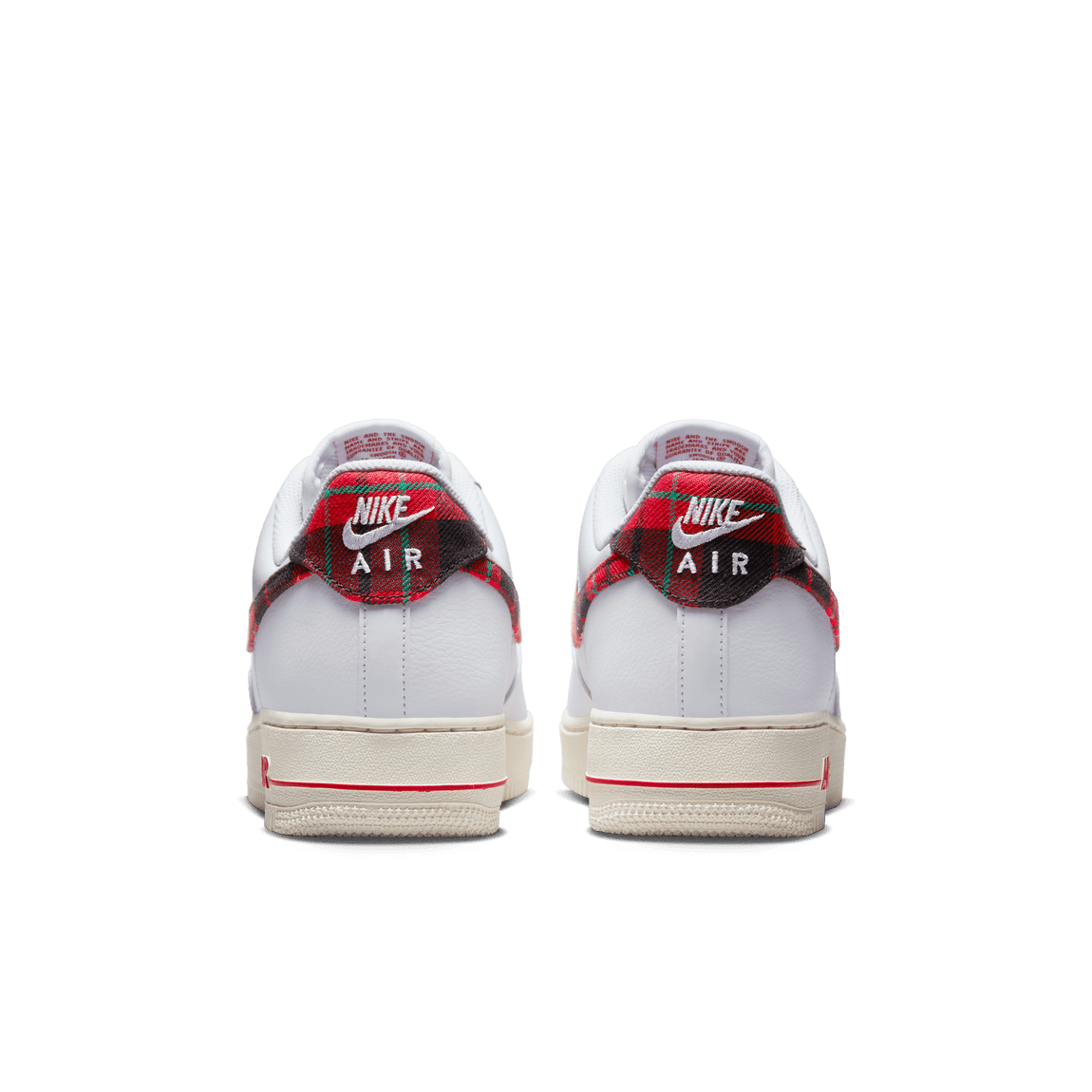 Nike Air Force 1 '07 LV8 (White/University Red-Stadium Green) - Nike Air Force 1 '07 LV8 (White/University Red-Stadium Green) - 