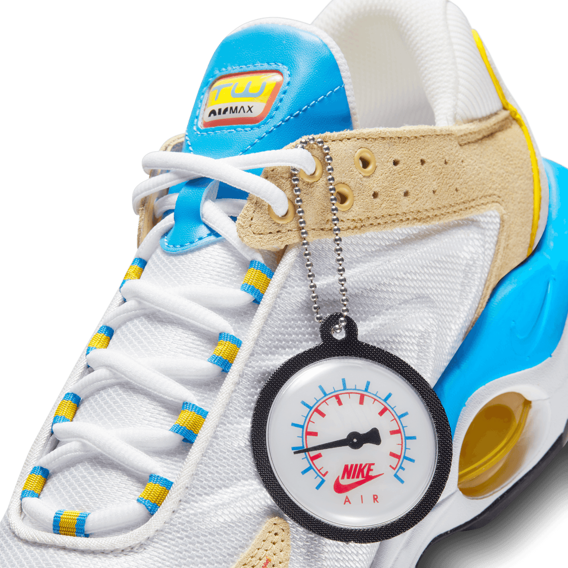 Nike Air Max TW SE (Summit White/Safety Orange-Sesame) - Nike Air Max TW SE (Summit White/Safety Orange-Sesame) - 