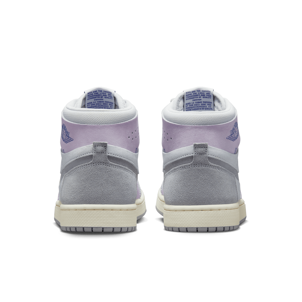 Women's Air Jordan 1 Zoom Comfort 2 (Photon Dust/Light Smoke Grey-Barely Grape) - Women's Air Jordan 1 Zoom Comfort 2 (Photon Dust/Light Smoke Grey-Barely Grape) - 